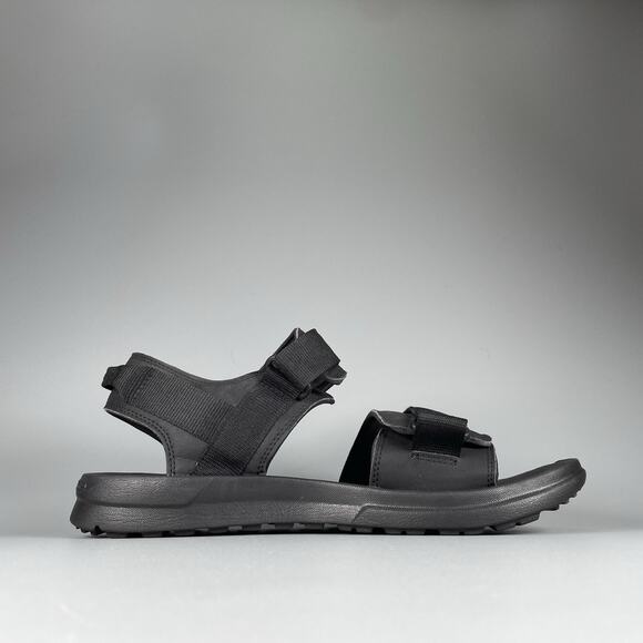 New Balance 250 Adjustable Adrift Men’s Size 9 4E Black Slip On Sandals Casual - Picture 7 of 8